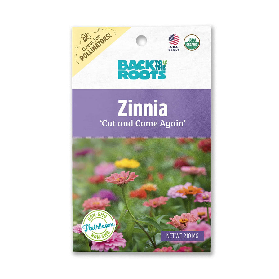 Back To The Root Zinnia 'Cut And Come Again' - LGC