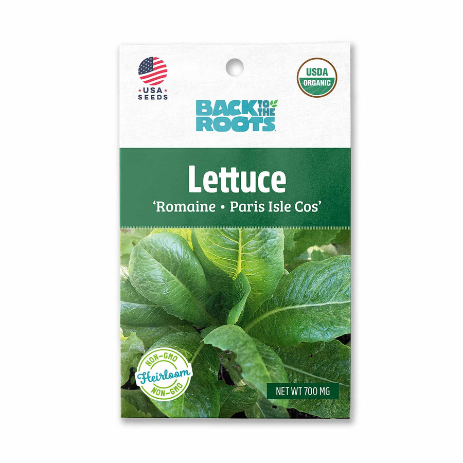 Back To The Roots Lettuce 'Romaine Paris Isle Cos' - LGC