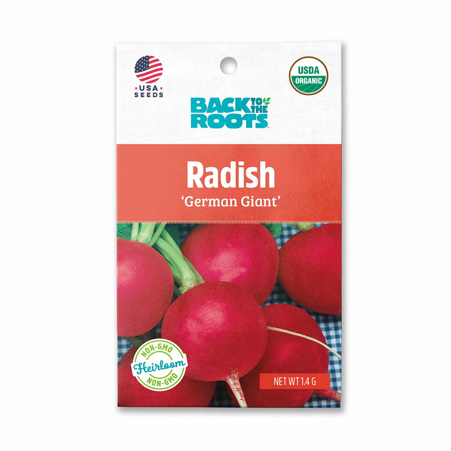 Back TO The Roots Radish 'German Giant' - LGC