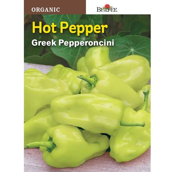 Burpee Organics Hot Pepper 'Greek Pepperoncini' - LGC