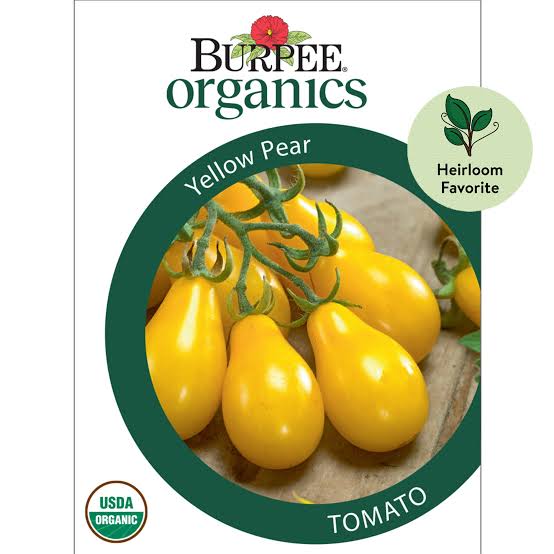 Burpee Organics Tomato 'yellow Pear' - LGC