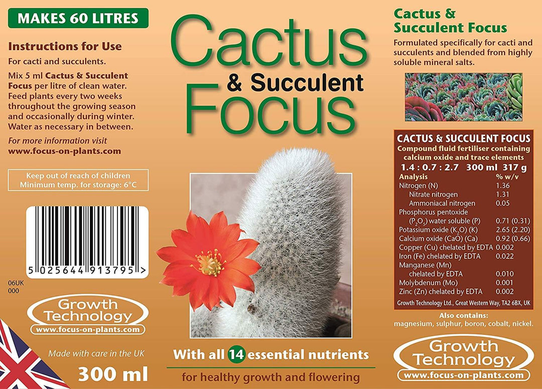 Cactus Focus 300ml - LGC