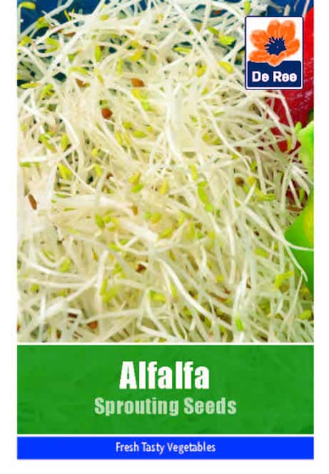 De Ree Alfalfa Sprouting Seeds - LGC