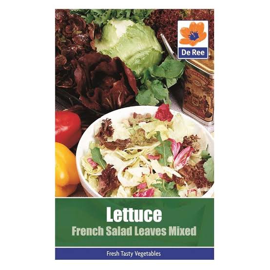 De Ree Lettuce French Salad Leaves Mixed - LGC