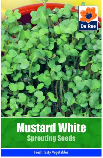 De Ree Mustard White Sprouting Seeds - LGC