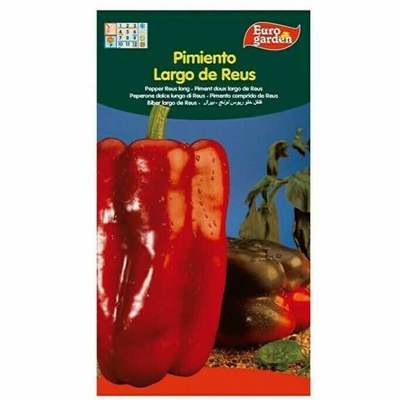 Euro Garden Pepper Long Red Seeds - LGC