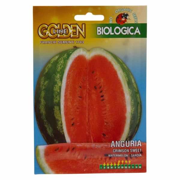 Golden Line Anguria Crimson Sweet Watermelon Seeds - LGC