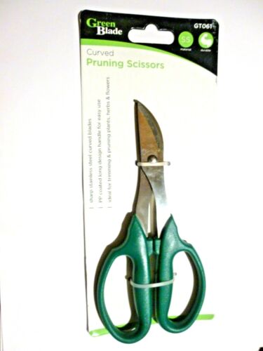 Green Blade Curved Pruning Scissors - LGC