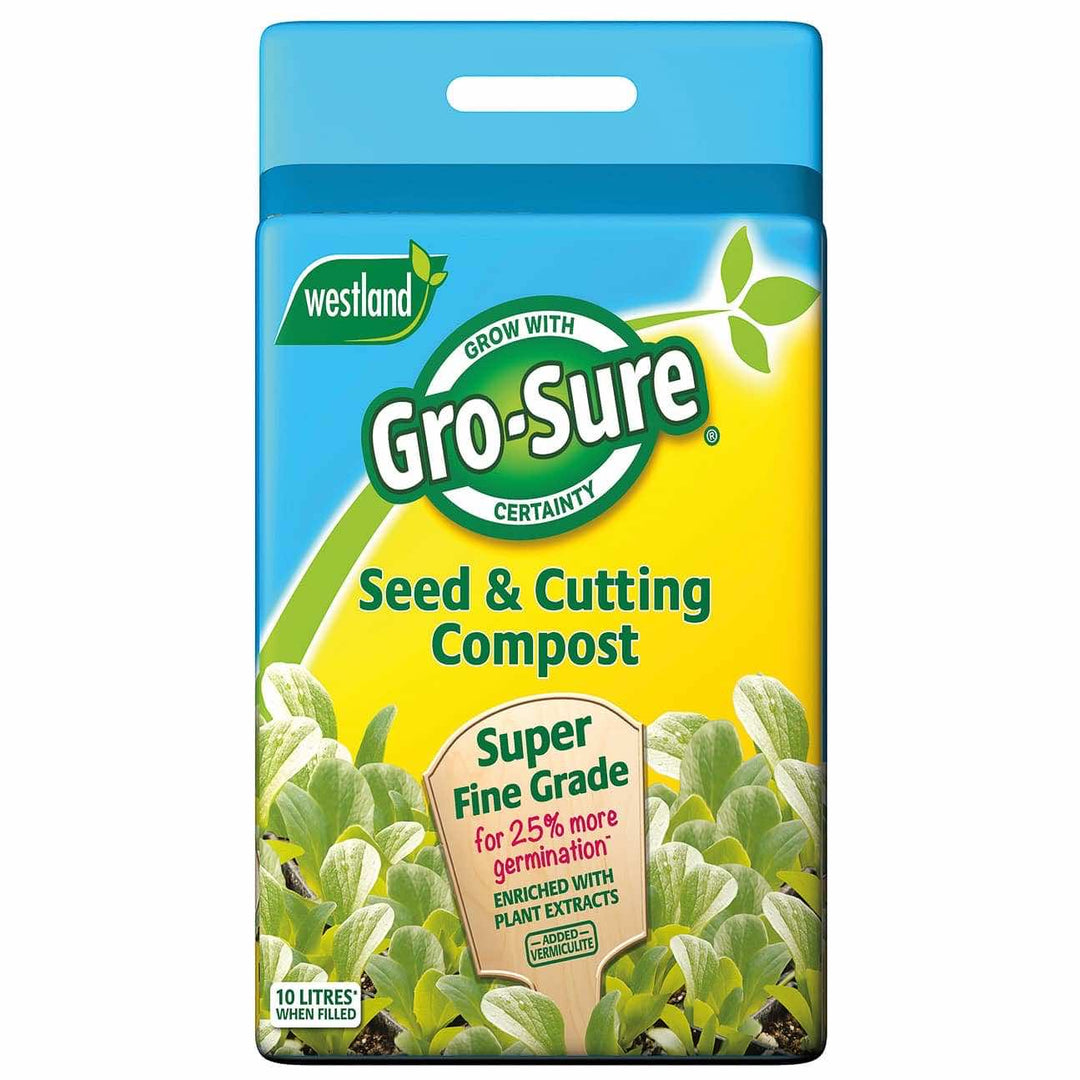 Gro-Sure Seed and Cutting Compost 10L - LGC