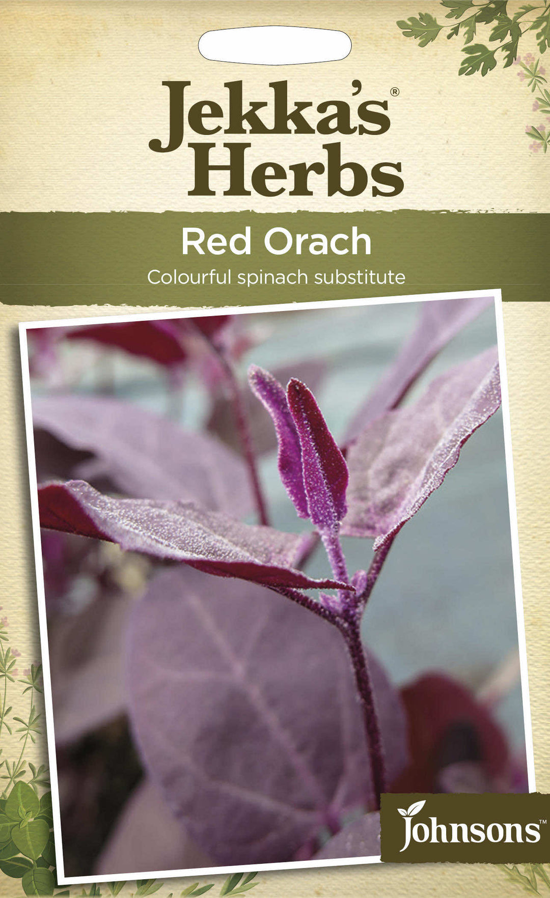 Jekkas Herbs RED ORACH Seeds - LGC