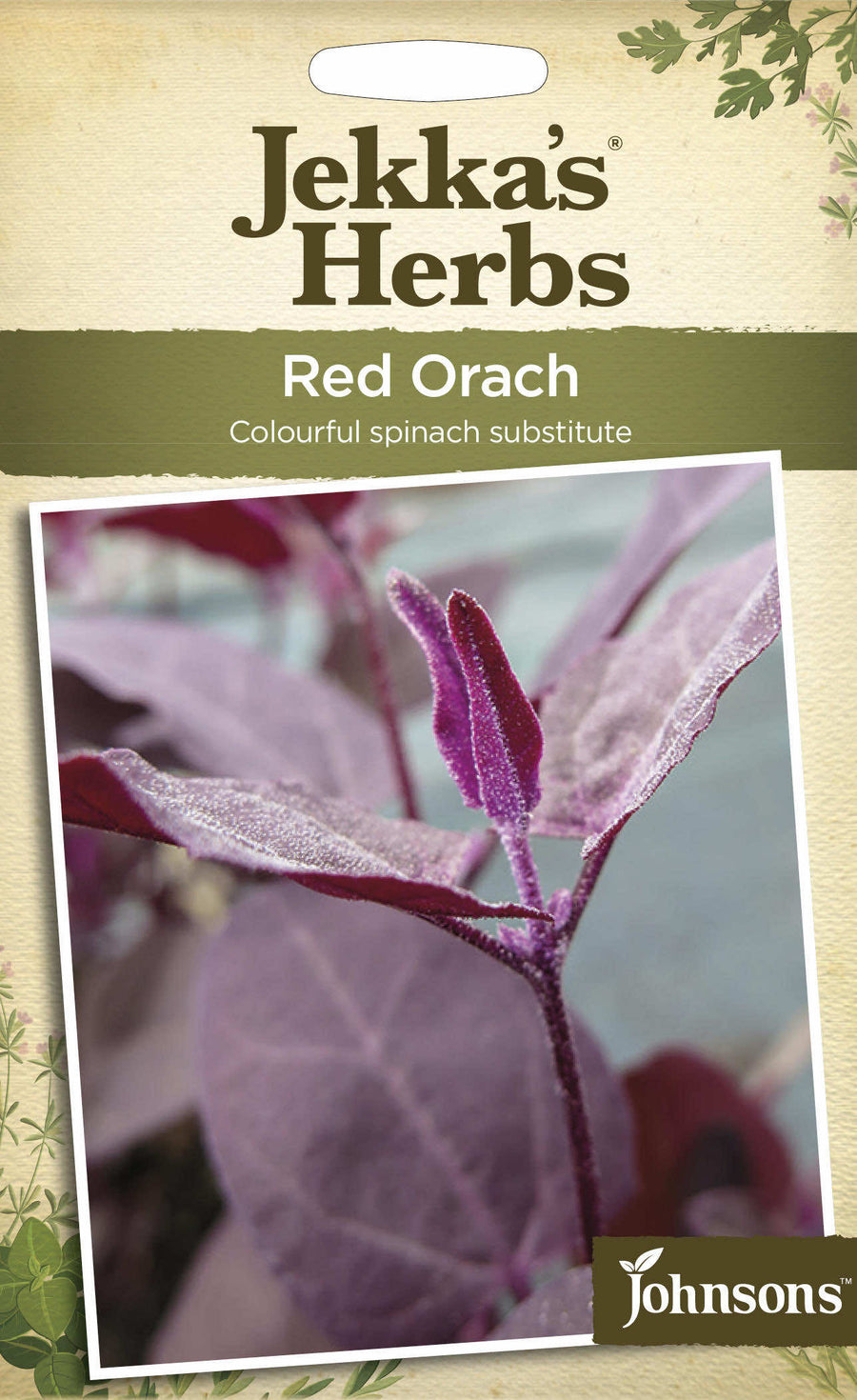 Jekkas Herbs RED ORACH Seeds - LGC