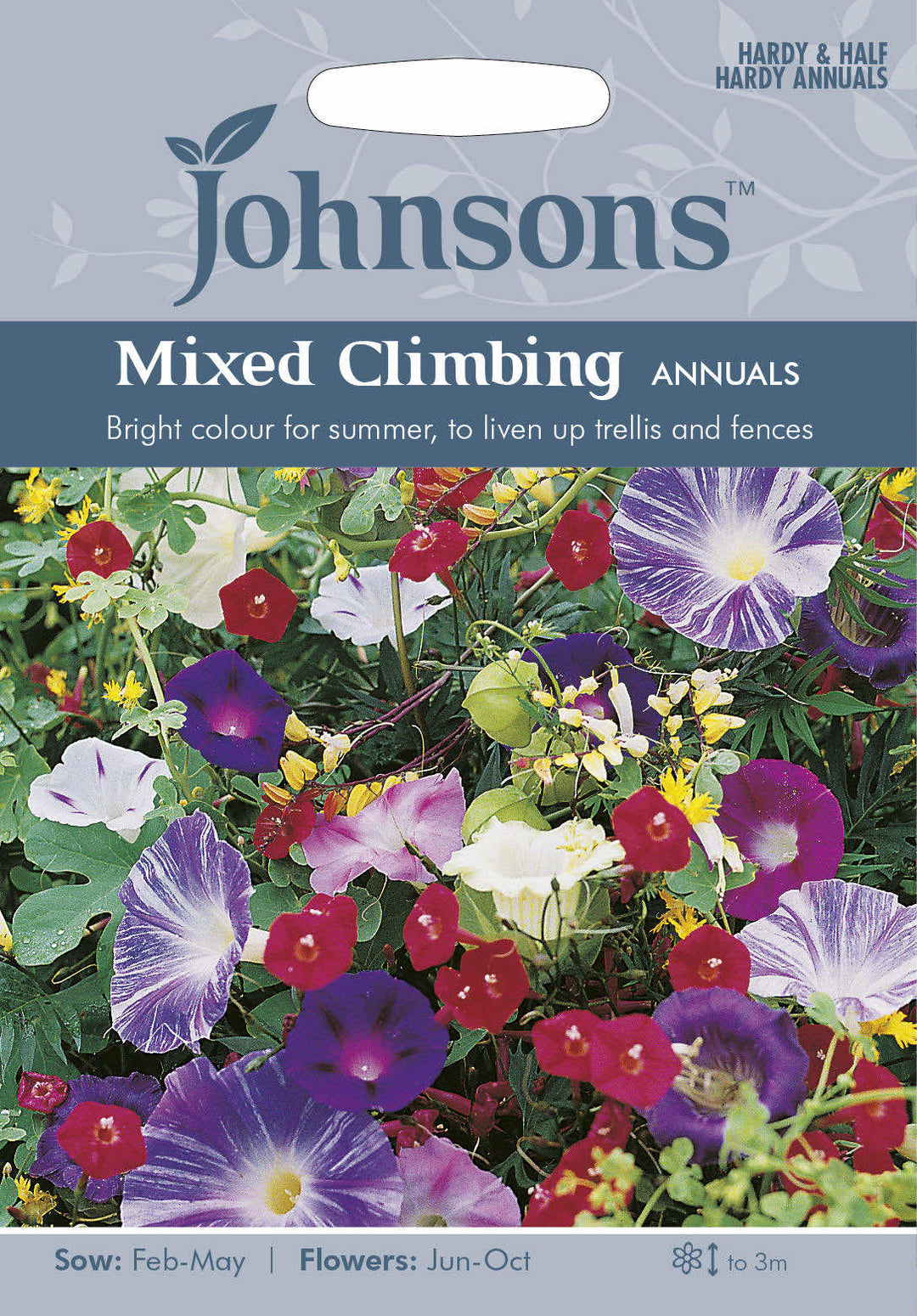 Johnsons ANNUALS MIXED Climbing Seeds - LGC