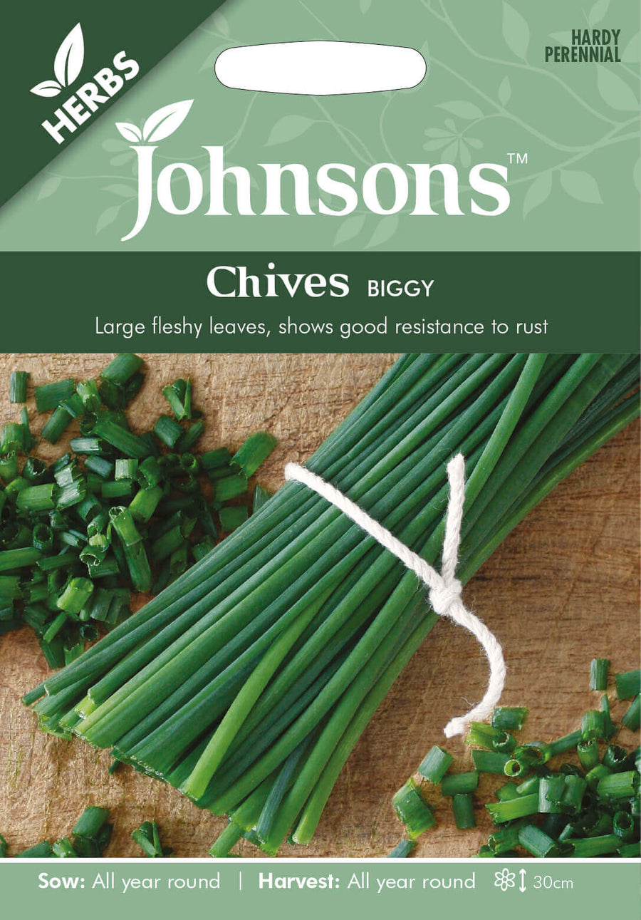 Johnsons CHIVES Biggy Seeds - LGC