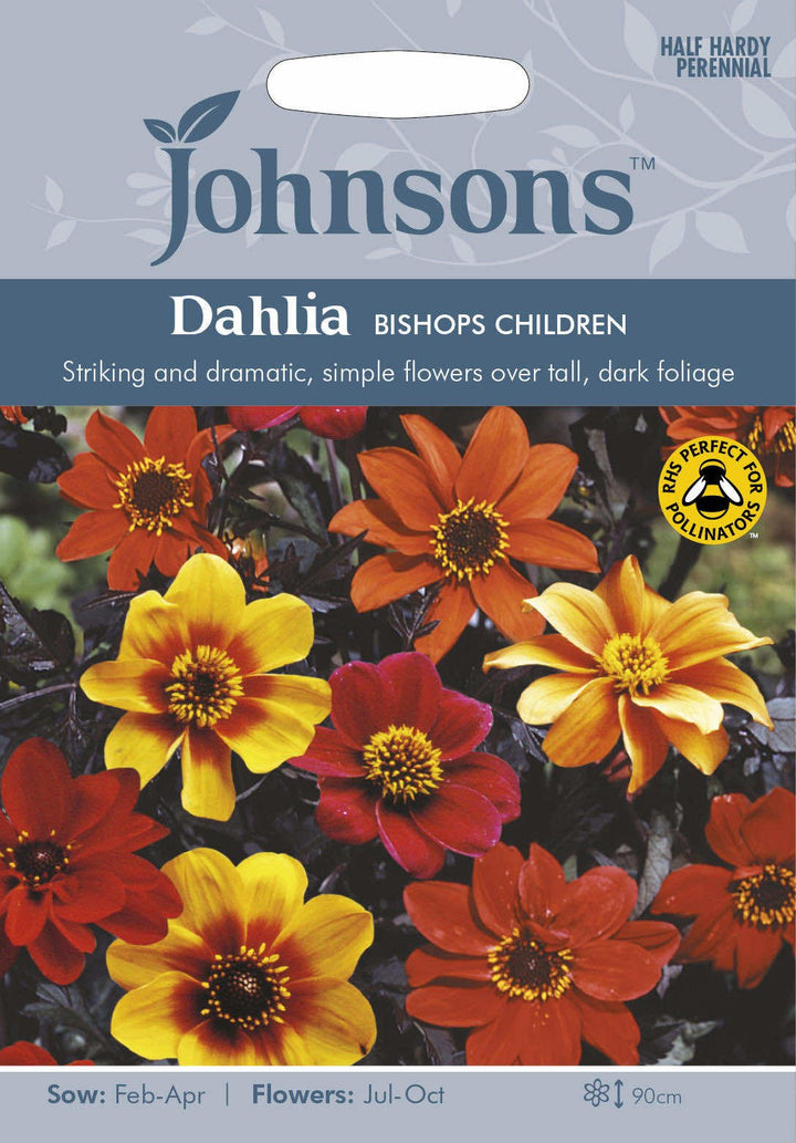Johnsons DAHLIA Bishops Children Seeds - LGC