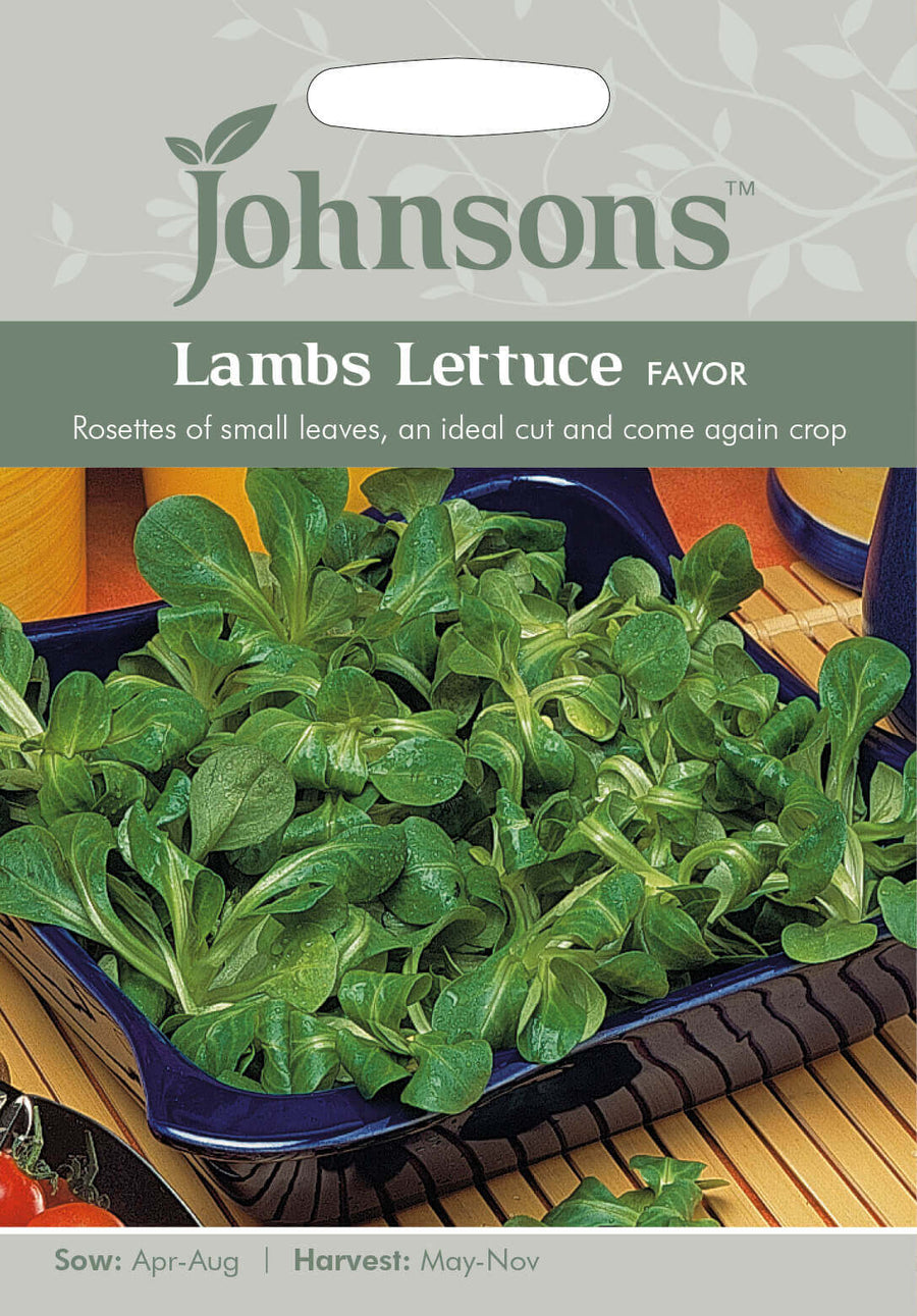 Johnsons LAMBS LETTUCE Favor Seeds - LGC