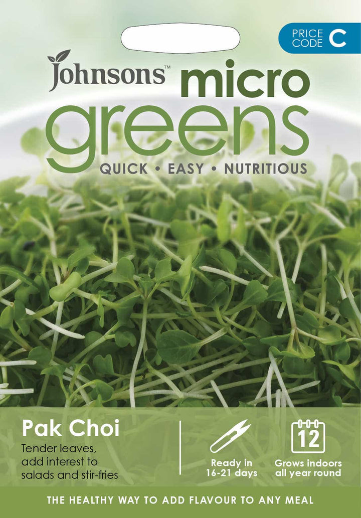 Johnsons Microgreens Pak Choi Seeds - LGC