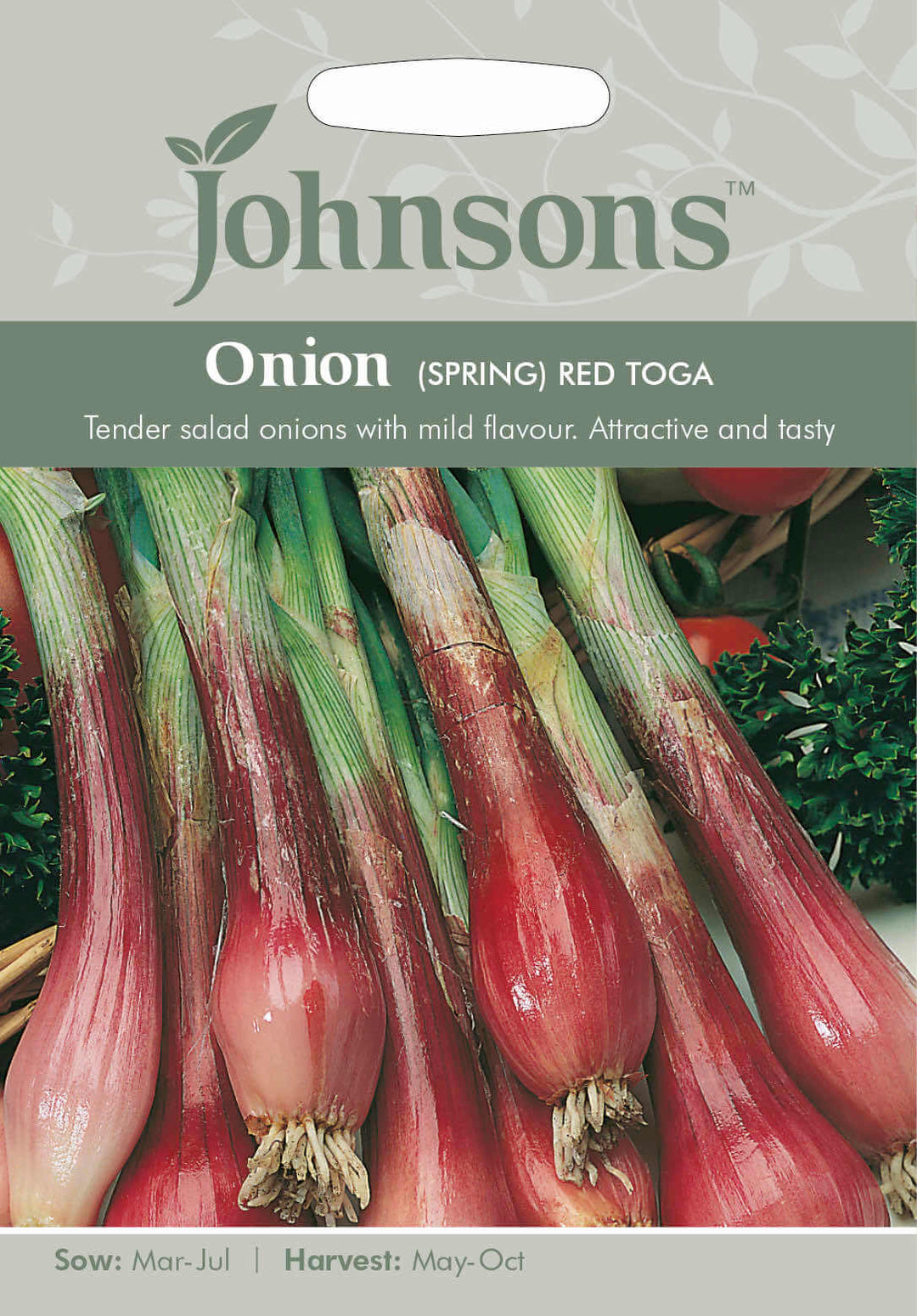 Johnsons ONION (Spring) Red Toga Seeds - LGC