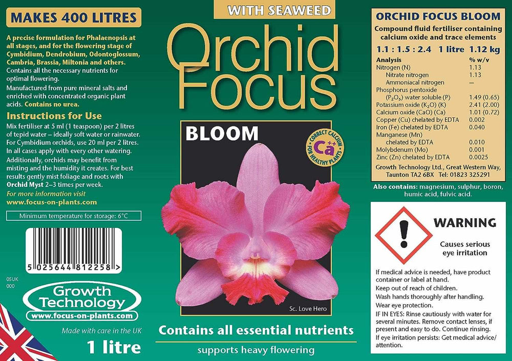 Orchid Focus Bloom 1 Litre - LGC