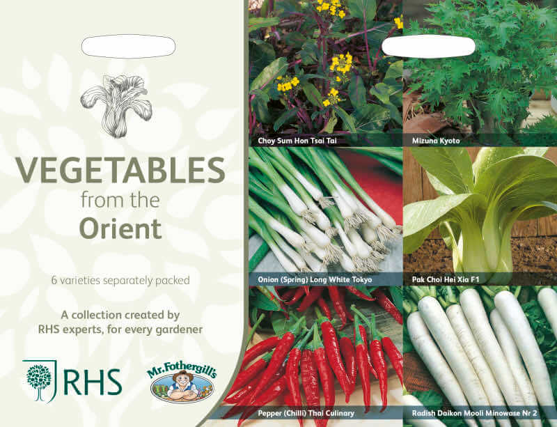 RHS VEGETABLES from the Orient (COLLECTION PACK) Seeds - LGC