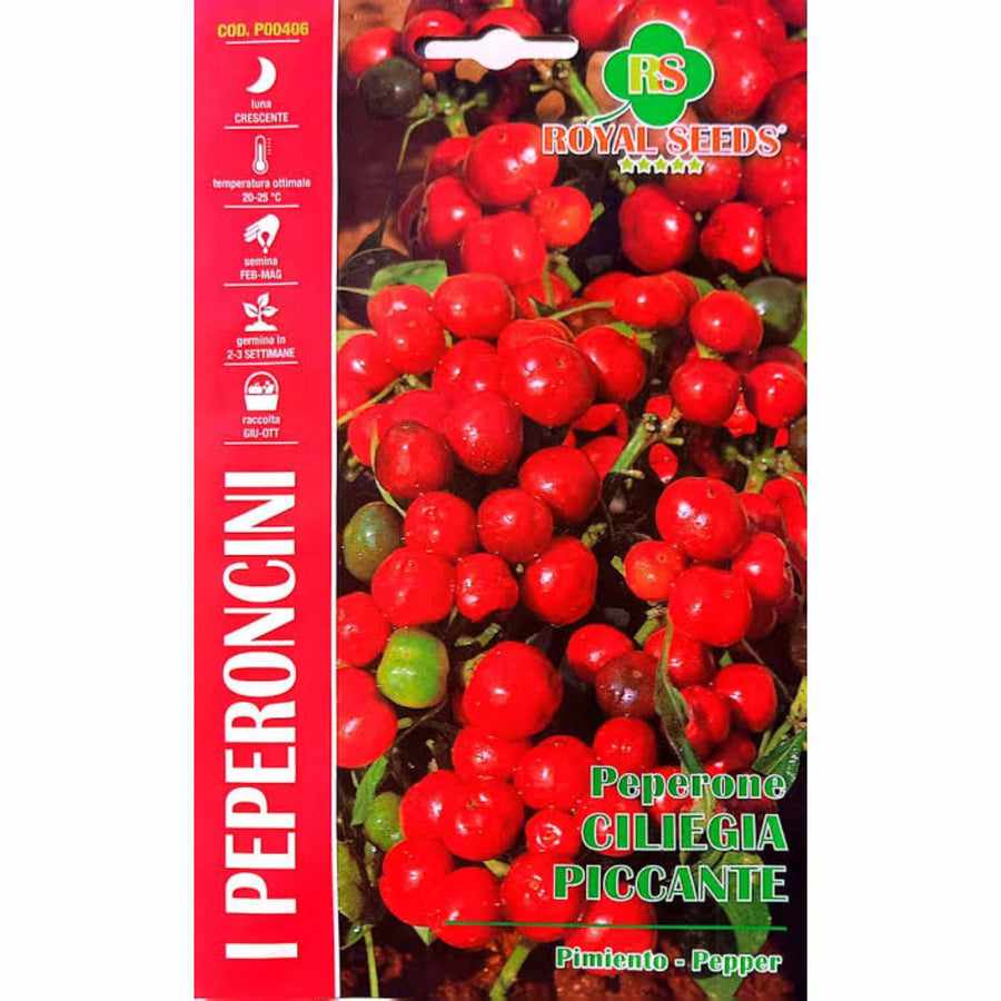 Royal Seeds Peperone Piccante Ciliegia Pepper - LGC