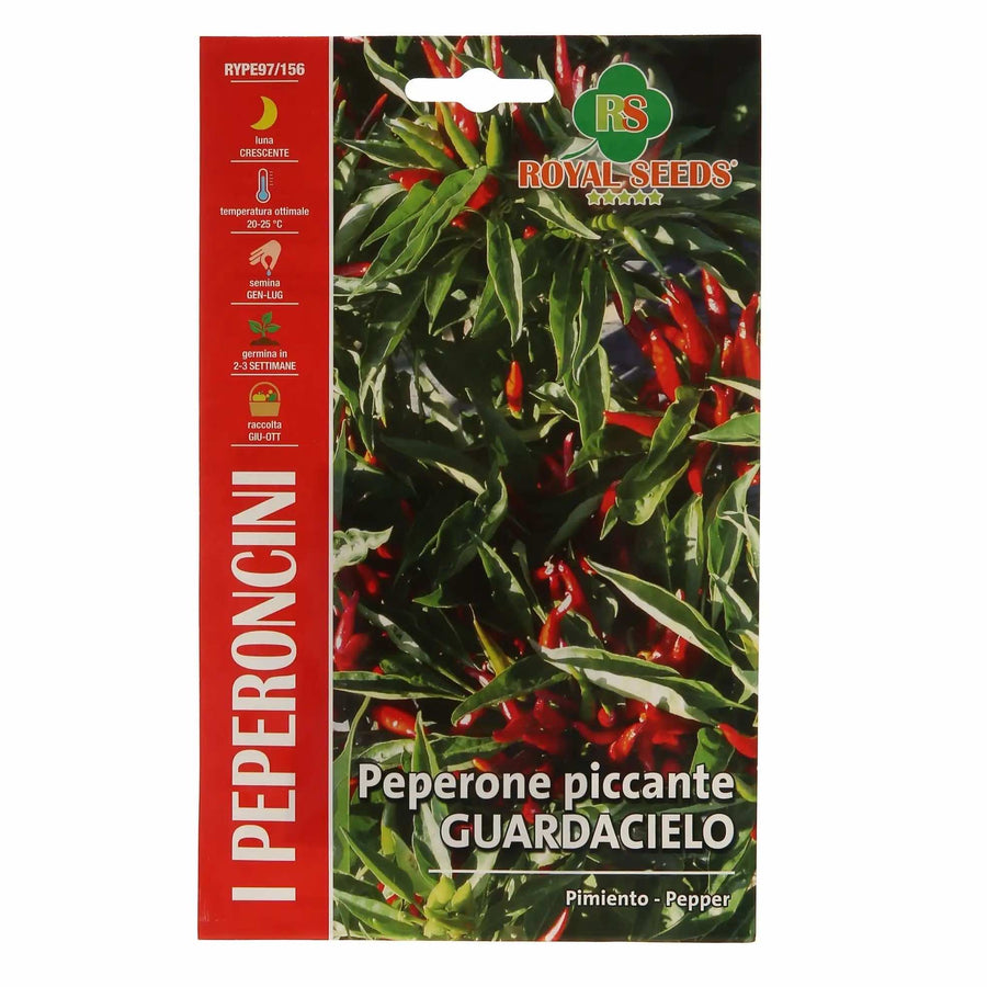 Royal Seeds Peperone Piccante Guardacielo Pepper - LGC