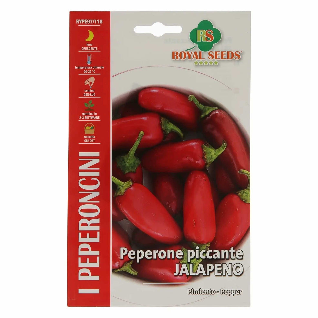 Royal Seeds Peperone Piccante Jalepeno Pepper - LGC