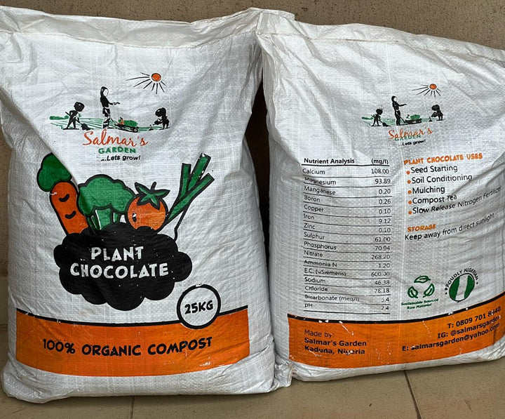 Salmar's Garden Plant Chocolate Compost 25kg - LGC