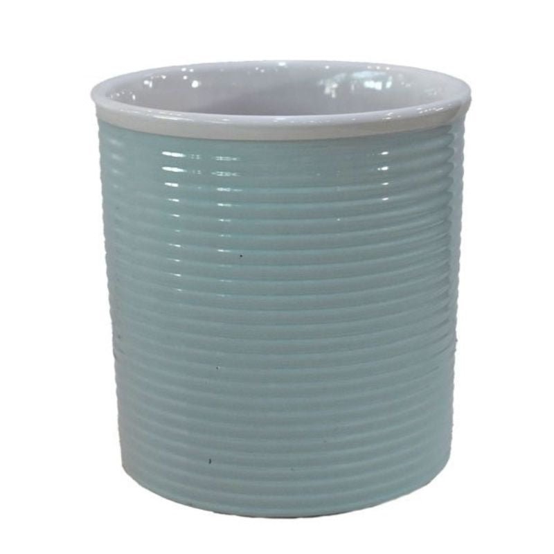 YG Ceramic Pot 15cm Mint Blue - LGC